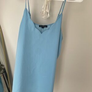 Sky Blue Spaghetti Strap Top